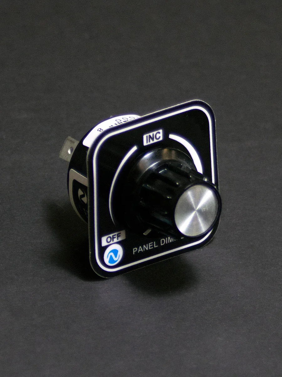 PWI LED Dimming Control System is STC and PMA approved.
