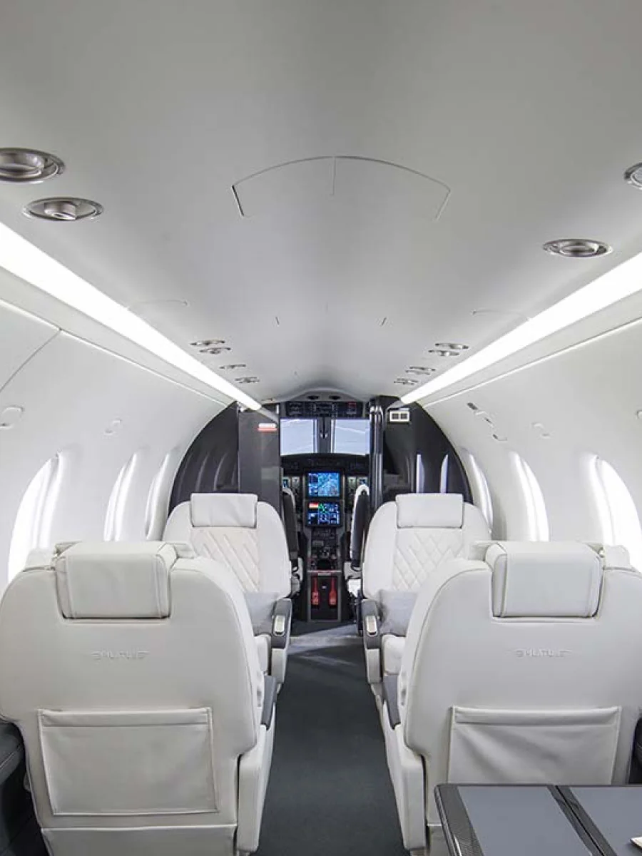 PWI Pilatus PC-12 LED Cabin Lighting